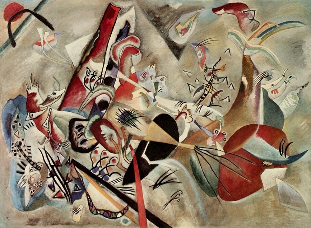 In Grey 1919 art print by Wassily Kandinsky for $57.95 CAD