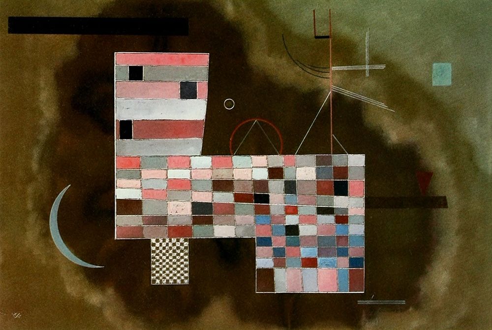 Massive Structure 1932 art print by Wassily Kandinsky for $57.95 CAD