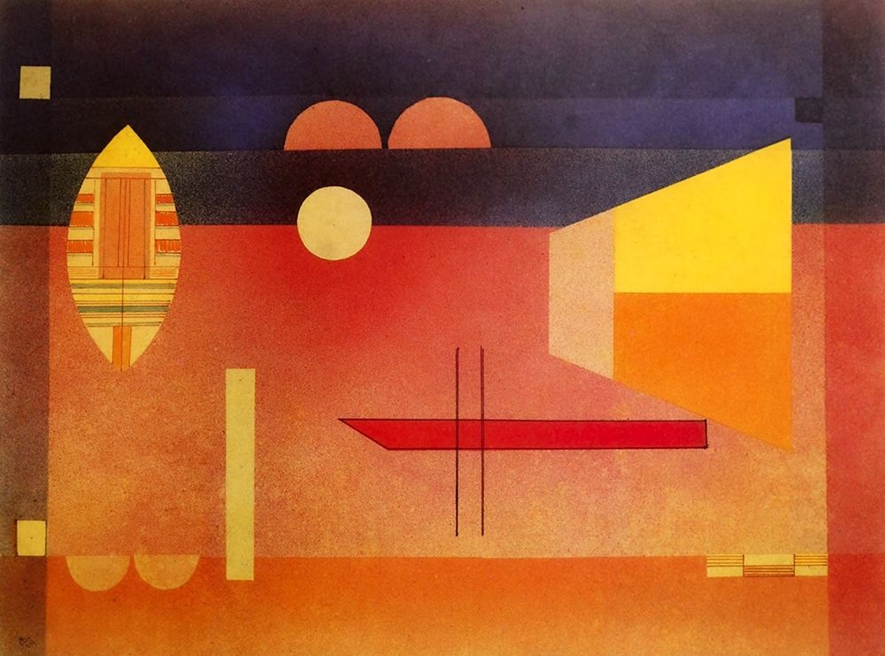 Quiet Assertion 1929 art print by Wassily Kandinsky for $57.95 CAD