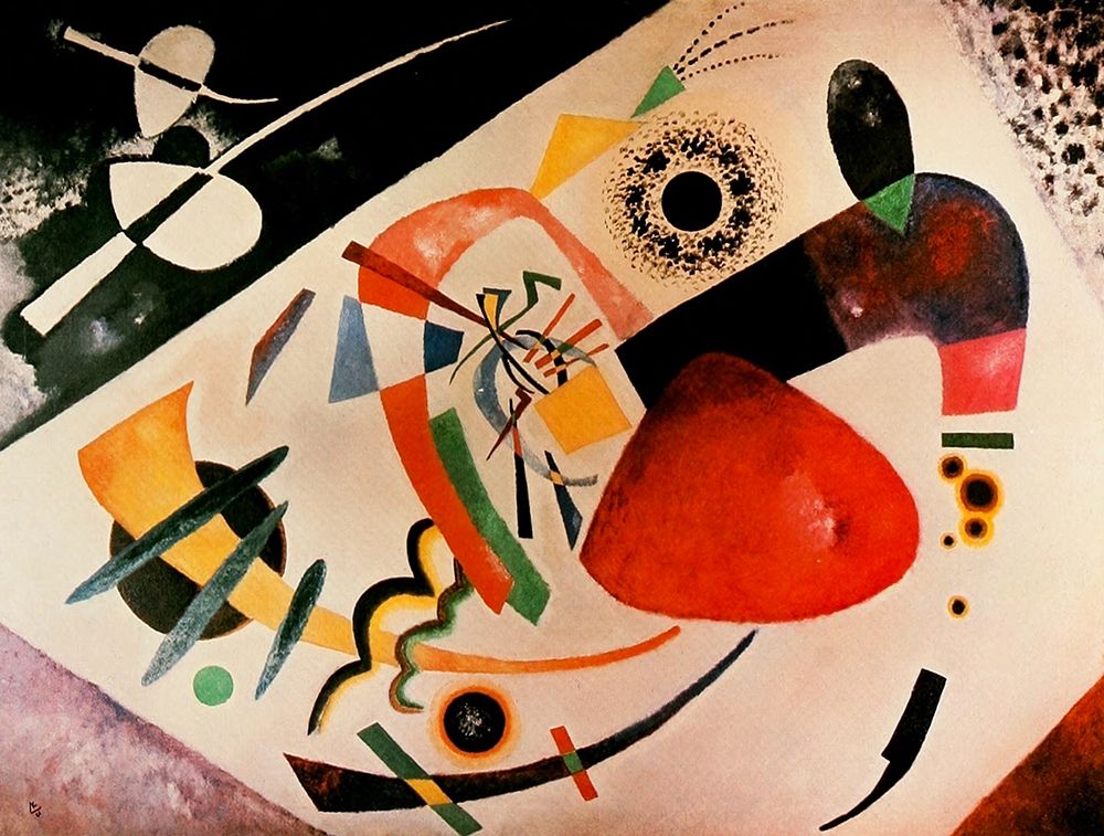Red Spot II 1921 art print by Wassily Kandinsky for $57.95 CAD