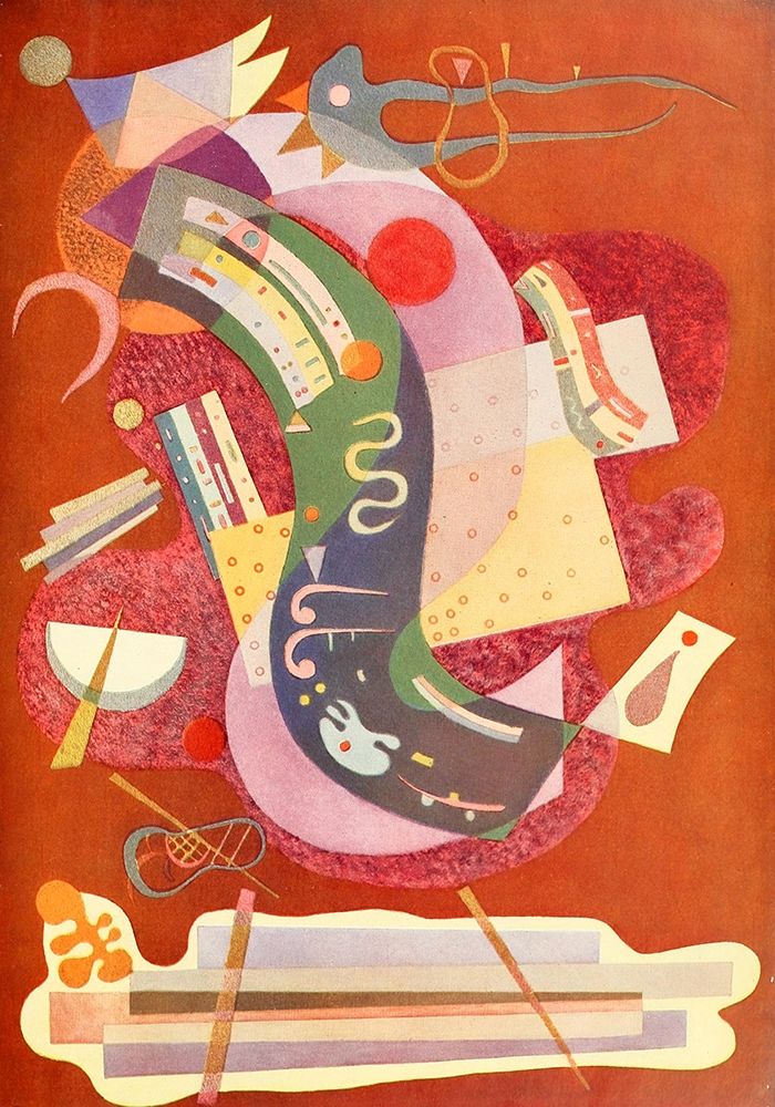 Rigid and Bent art print by Wassily Kandinsky for $57.95 CAD