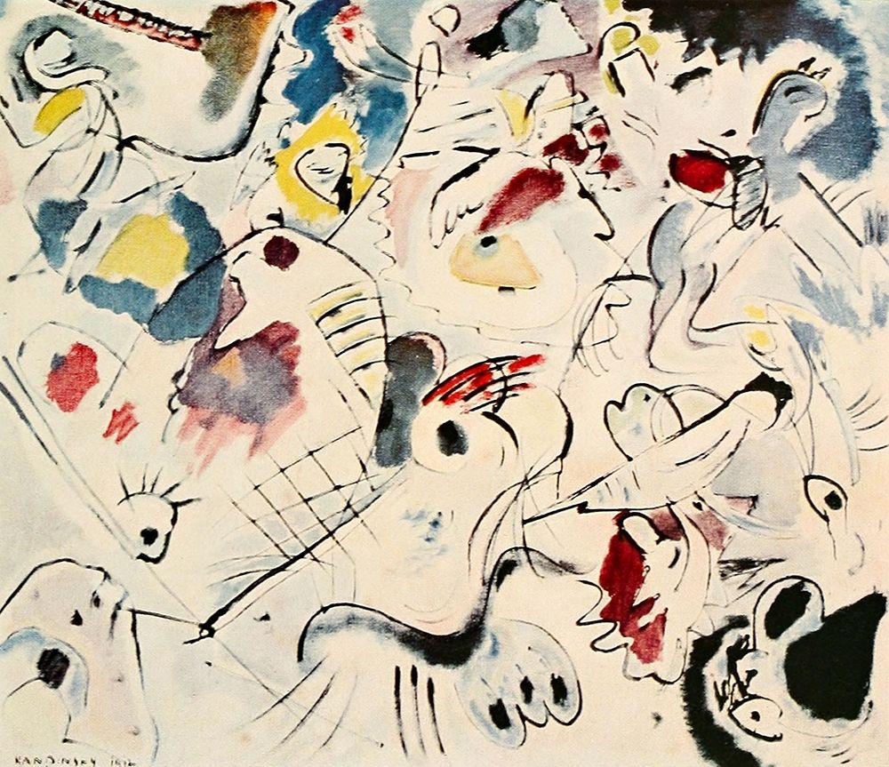 Sketch 160a 1912 art print by Wassily Kandinsky for $57.95 CAD