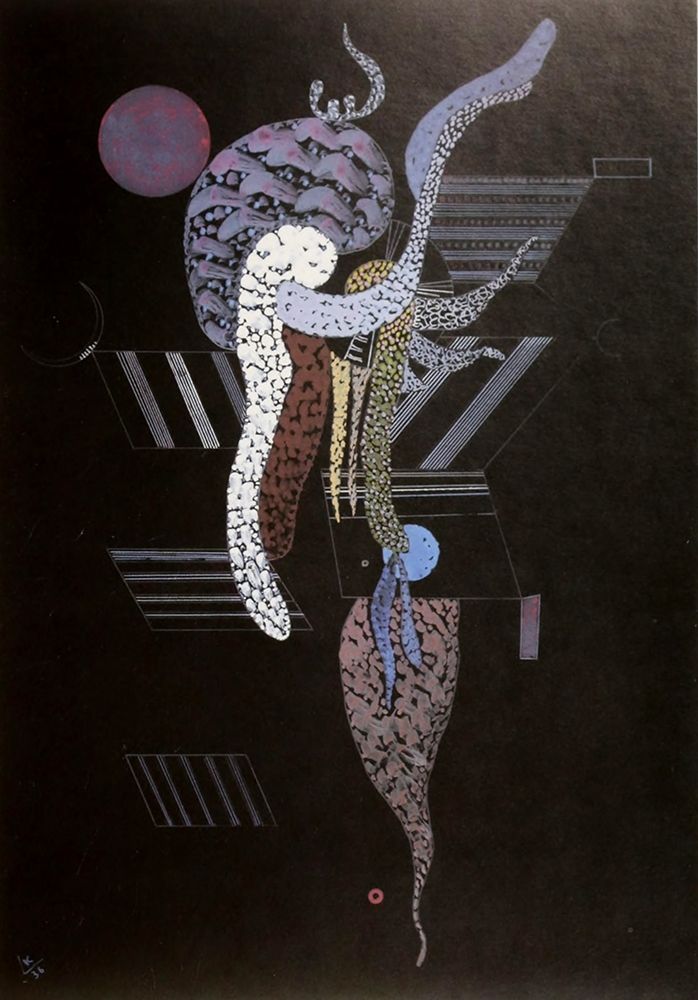 Soft 1936 art print by Wassily Kandinsky for $57.95 CAD