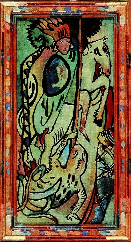 St. George II art print by Wassily Kandinsky for $57.95 CAD