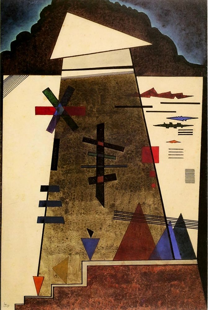 Stables 1925 art print by Wassily Kandinsky for $57.95 CAD