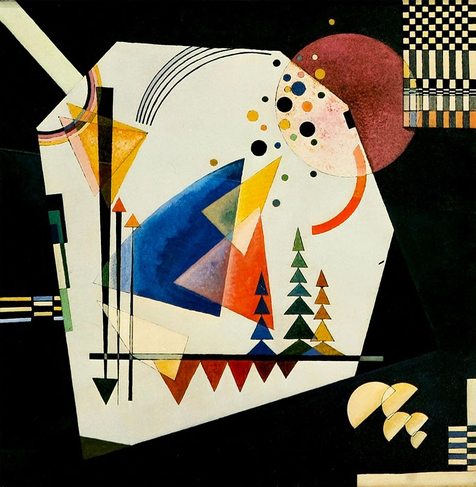 Three Sounds 1926 art print by Wassily Kandinsky for $57.95 CAD