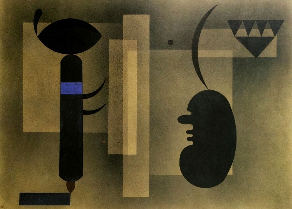 Turbid Location 1933 art print by Wassily Kandinsky for $57.95 CAD