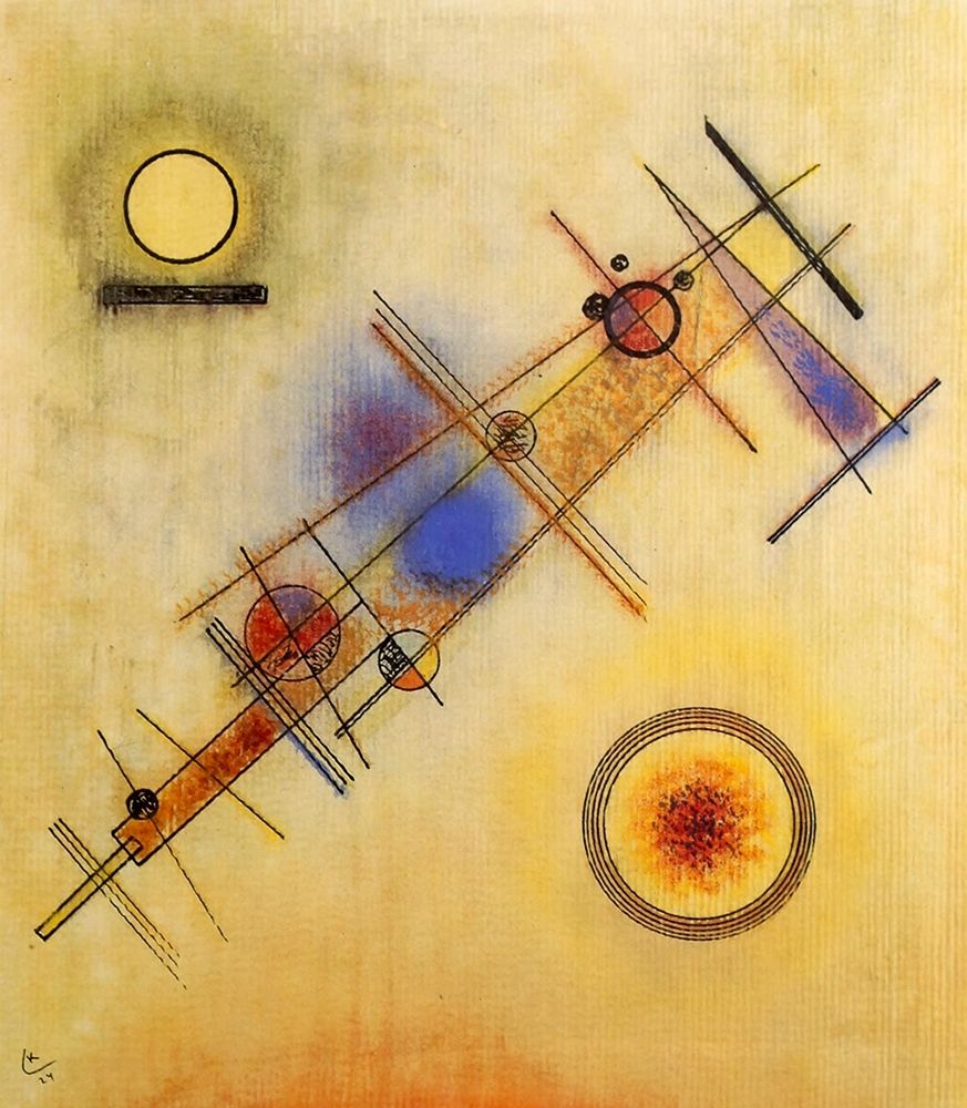 Unstable 1924 art print by Wassily Kandinsky for $57.95 CAD