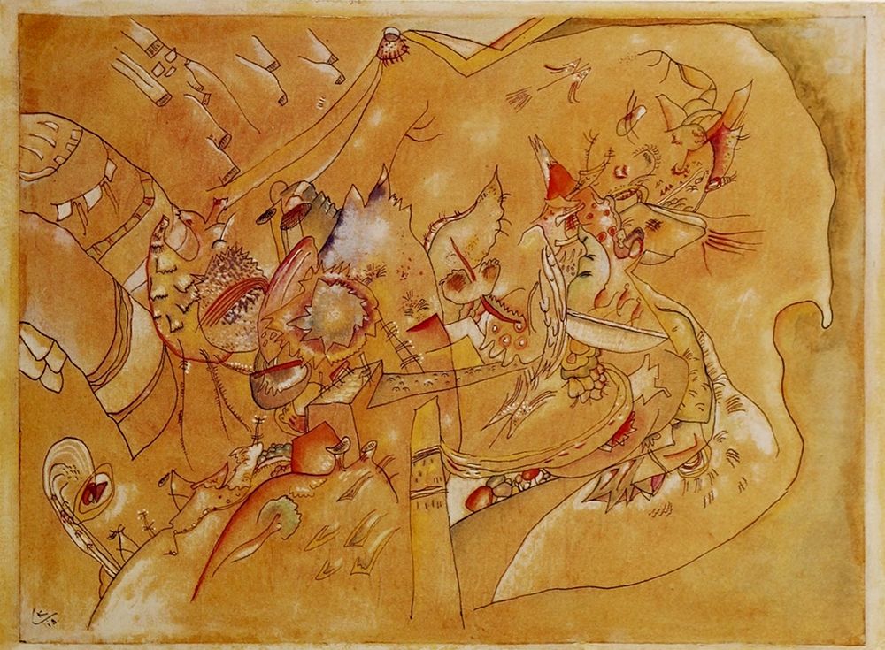 Untitled 2 1918 art print by Wassily Kandinsky for $57.95 CAD