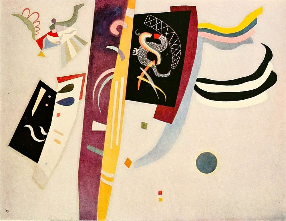 Violet Orange 622 1935 art print by Wassily Kandinsky for $57.95 CAD
