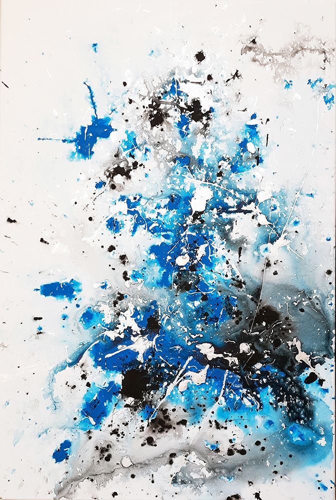 Covid Blue art print by Diane Clement for $57.95 CAD