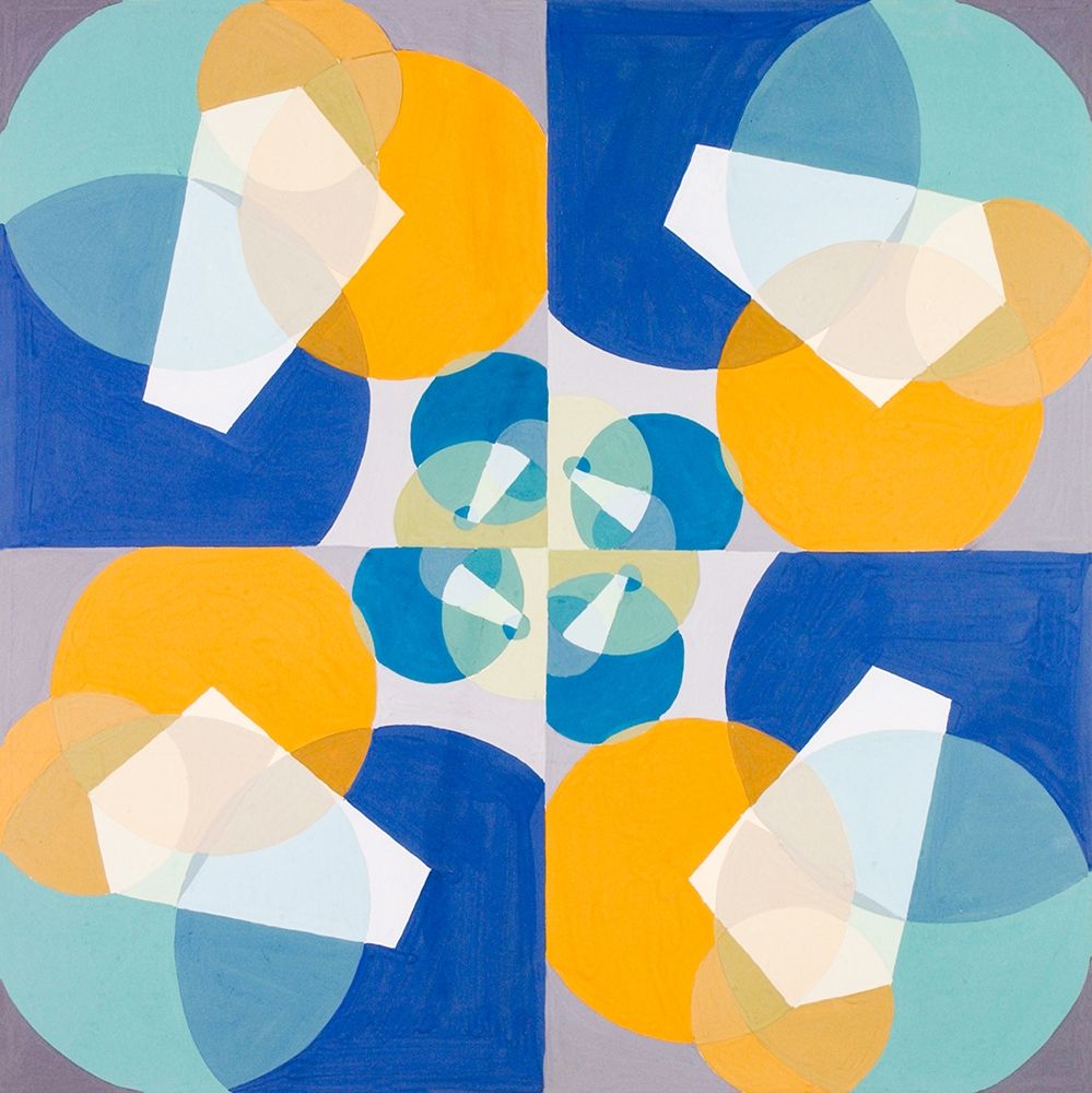 Green Squares art print by Joseph Schillinger for $57.95 CAD