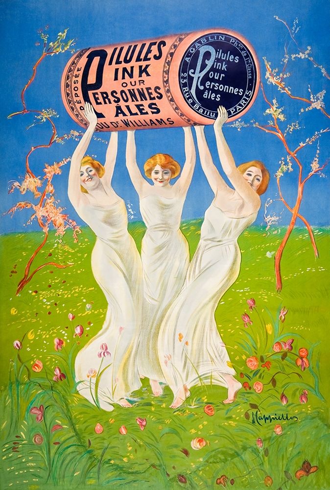 Pink Pills for Pale People art print by Leonetto Cappiello for $57.95 CAD