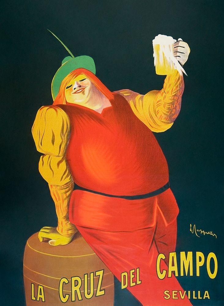 La Cruz del Campo beers art print by Leonetto Cappiello for $57.95 CAD