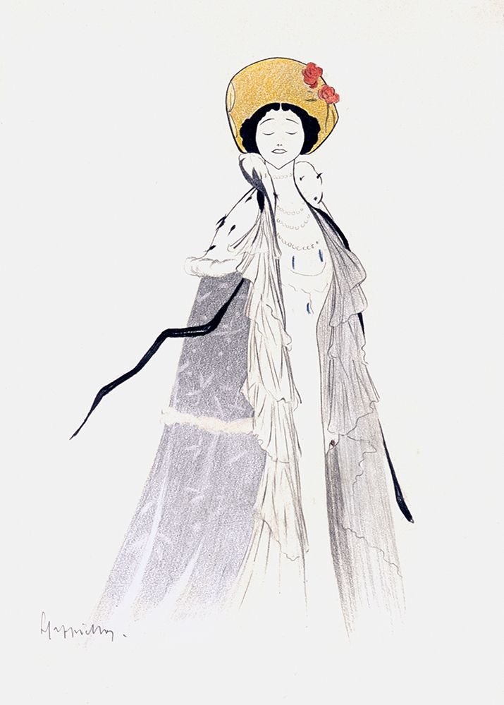 Lina Cavalieri art print by Leonetto Cappiello for $57.95 CAD