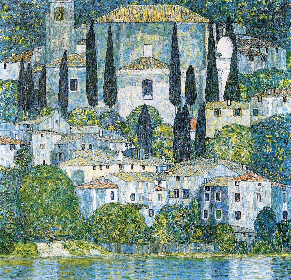 Kirche in Cassone art print by Gustav Klimt for $57.95 CAD