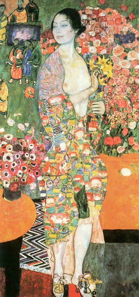 The Dancer art print by Gustav Klimt for $57.95 CAD