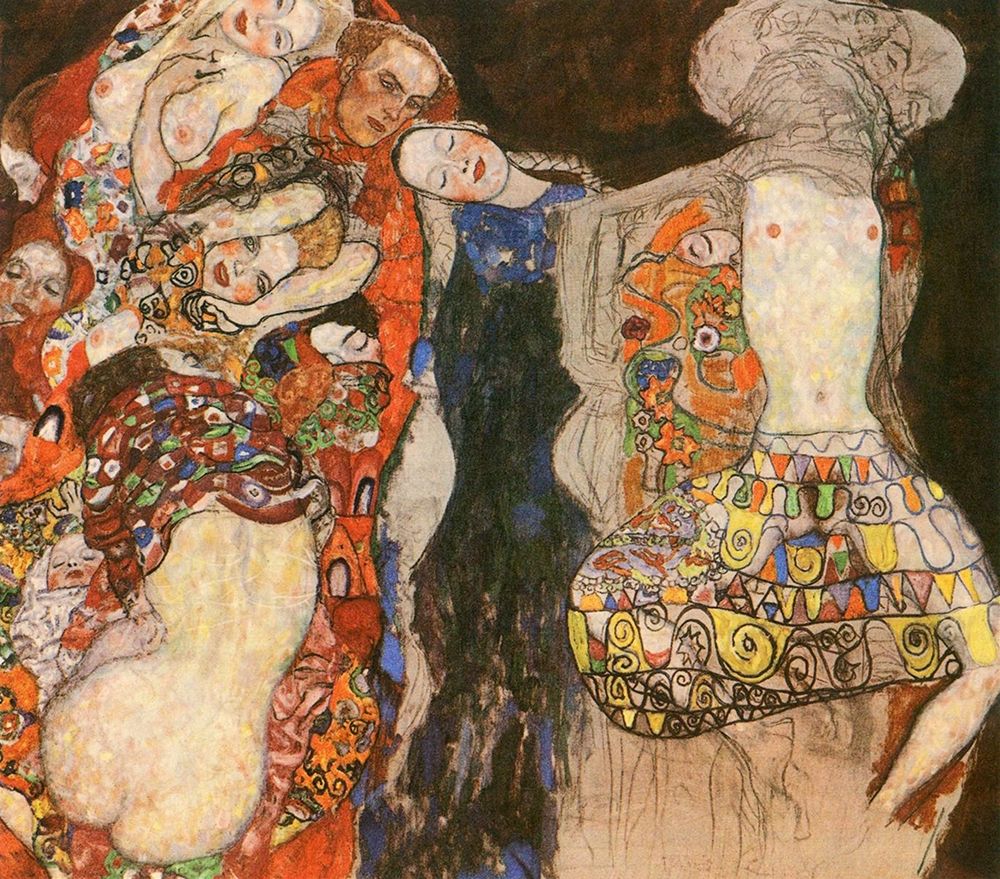The Bride art print by Gustav Klimt for $57.95 CAD