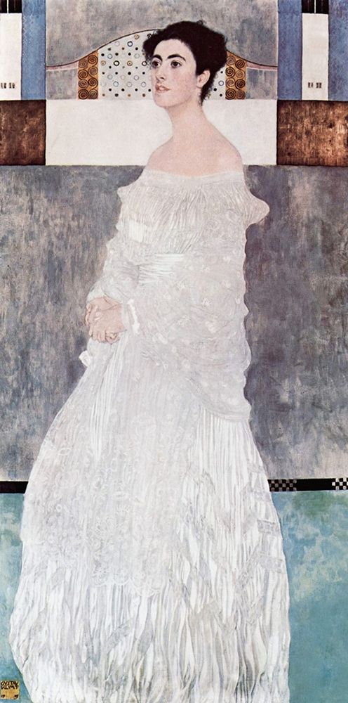 Portrait of Margaret Stonborough-Wittgenstein art print by Gustav Klimt for $57.95 CAD