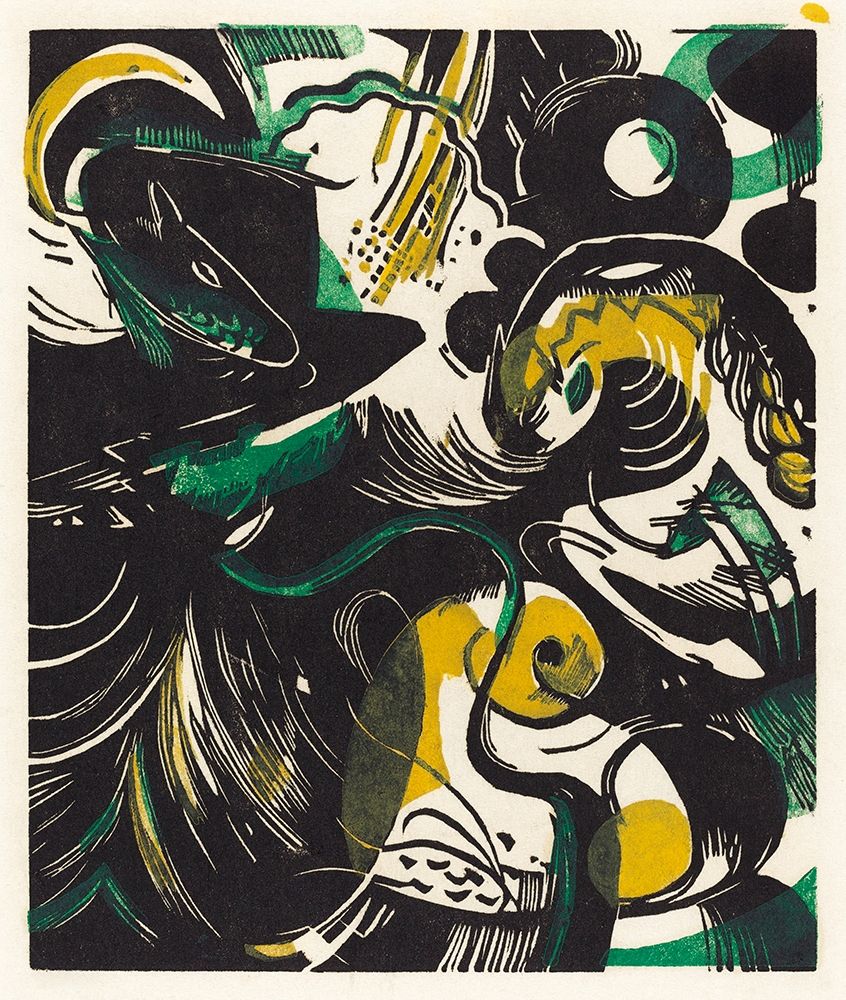 Genesis II art print by Franz Marc for $57.95 CAD