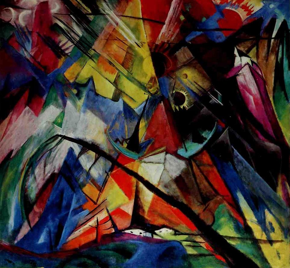 Tyrol art print by Franz Marc for $57.95 CAD
