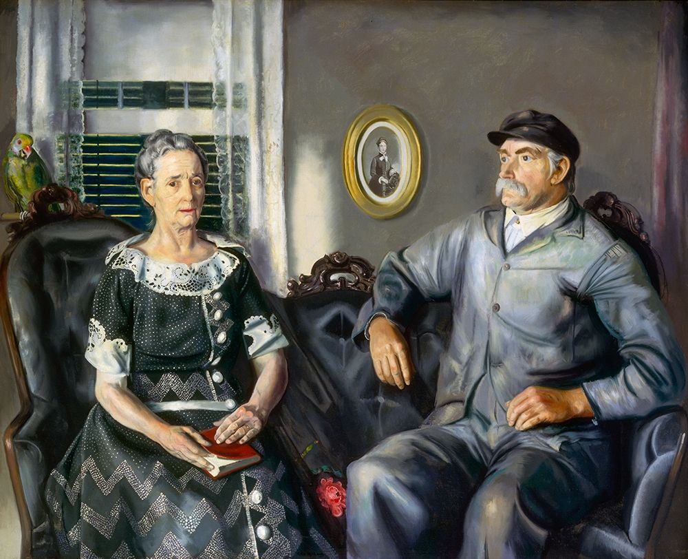 Mr and Mrs Phillip Wase art print by George Bellows for $57.95 CAD