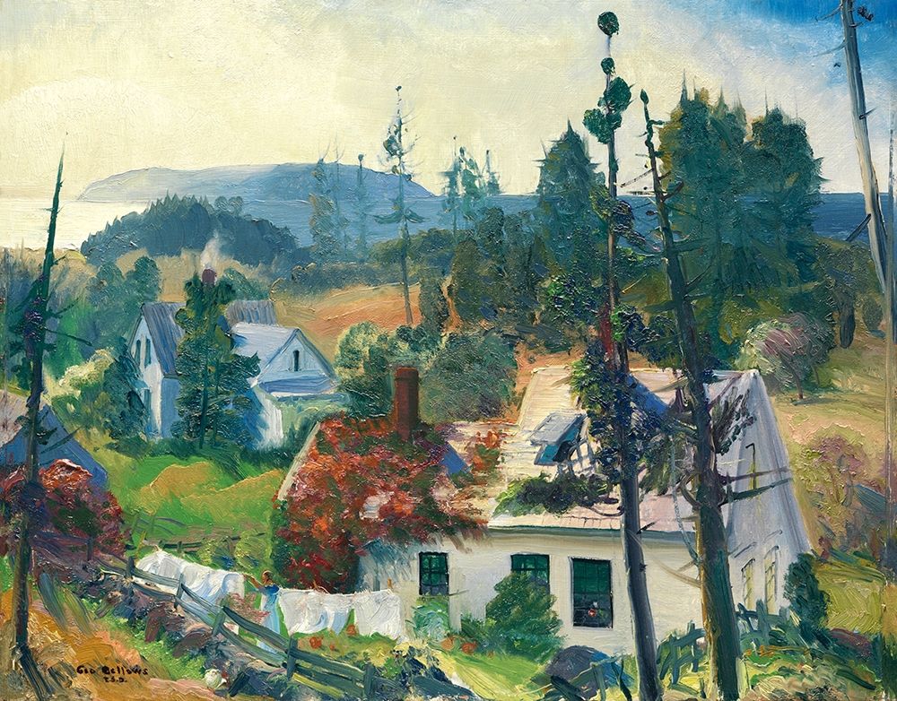 The Red Vine-Matinicus Island-Maine art print by George Bellows for $57.95 CAD