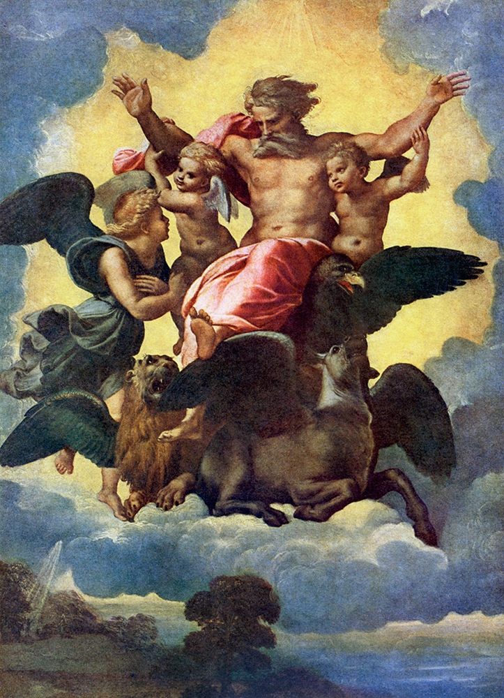 Ezekiels Vision art print by Raphael for $57.95 CAD