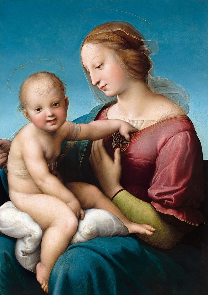 The Niccoliniâ€“Cowper Madonna art print by Raphael for $57.95 CAD