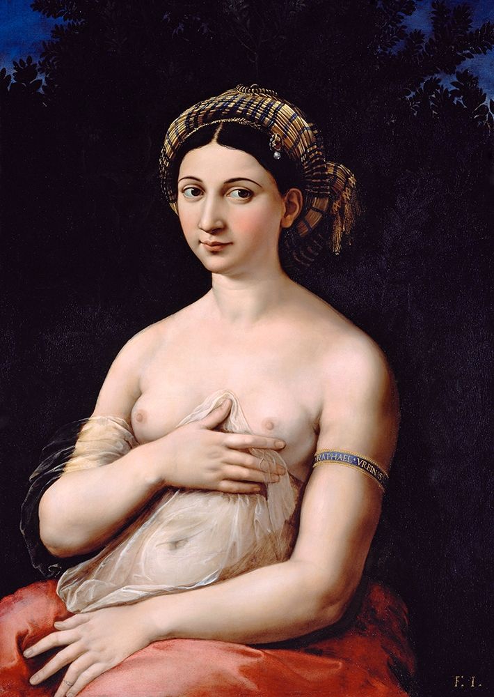 La Fornarina art print by Raphael for $57.95 CAD
