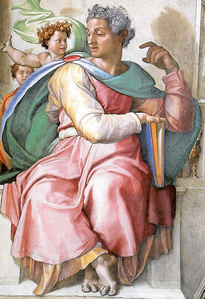 Isaiah art print by Michelangelo for $57.95 CAD
