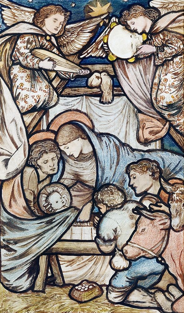 The Nativity art print by Edward BurneΓÇôJones for $57.95 CAD