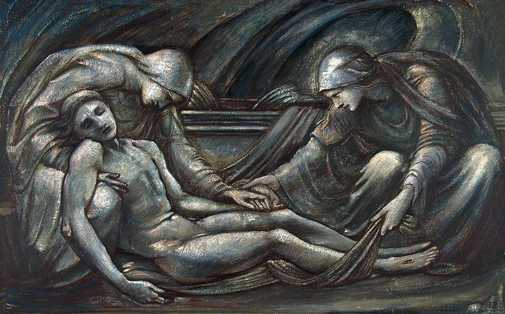 The Entombment art print by Edward Burne-Jones for $57.95 CAD