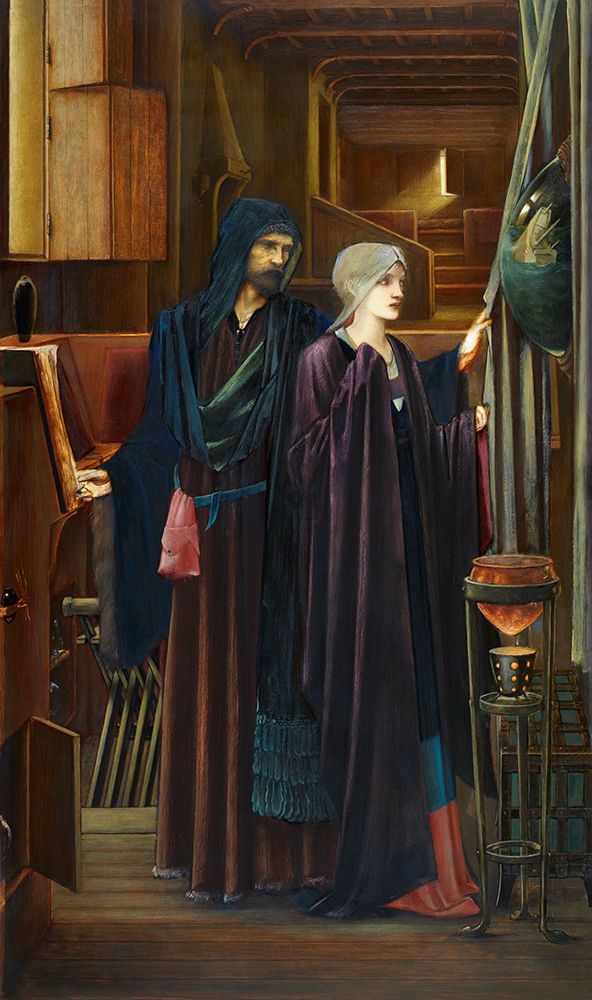 The Wizard art print by Edward Burne-Jones for $57.95 CAD
