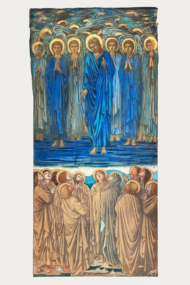 Ascension of Christ art print by Edward BurneΓÇôJones for $57.95 CAD