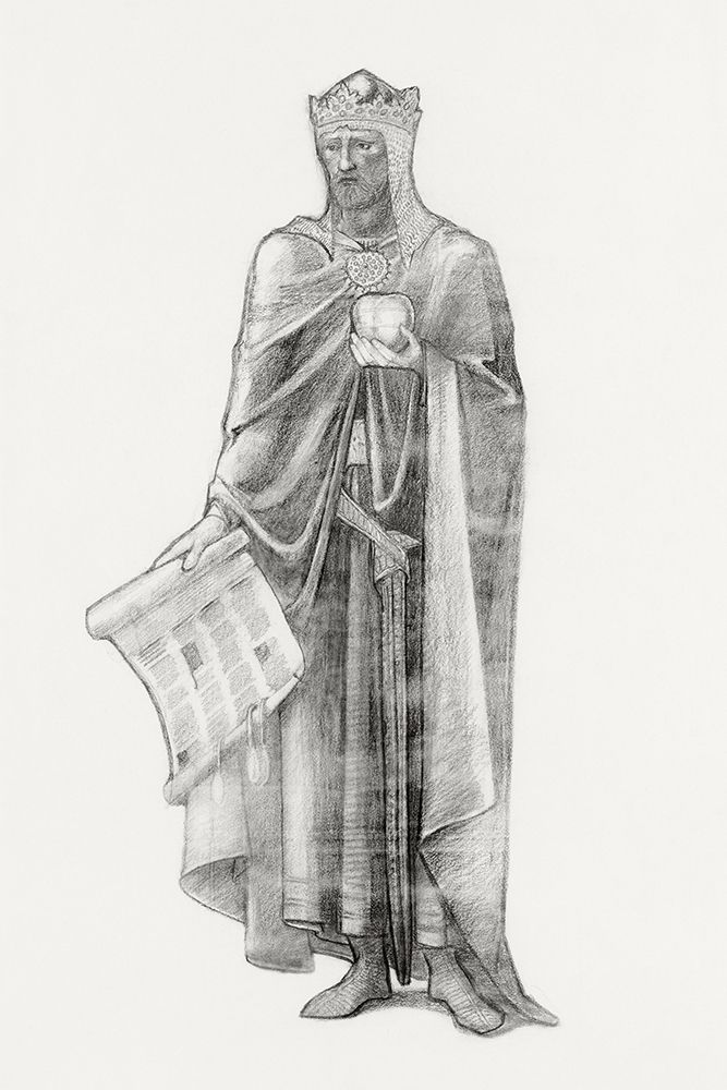 Robert the Bruce art print by Edward Burne-Jones for $57.95 CAD