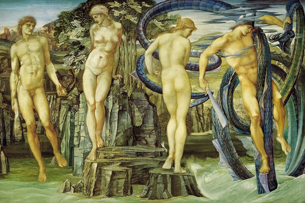 Perseus and Andromeda art print by Edward Burne-Jones for $57.95 CAD