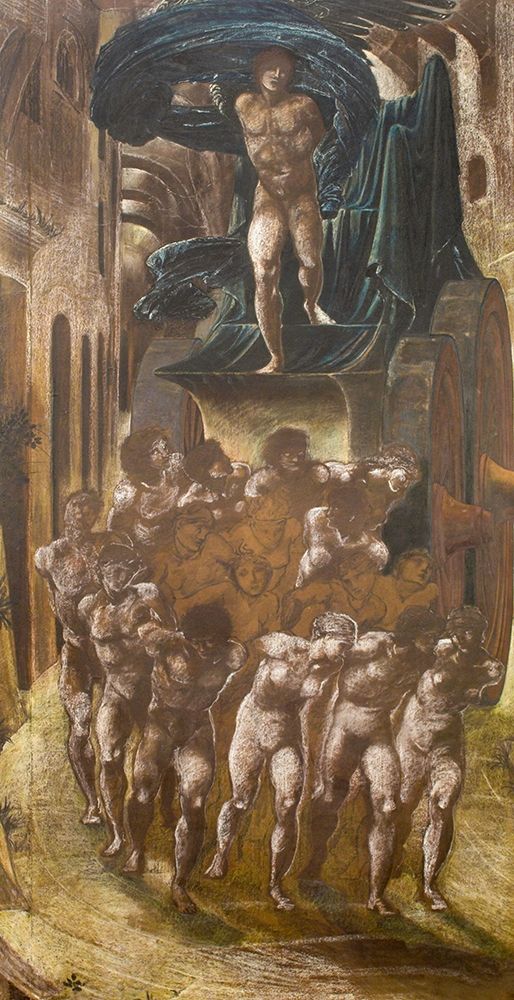 The Car of Love-or Loves Wayfaring art print by Edward Burne-Jones for $57.95 CAD