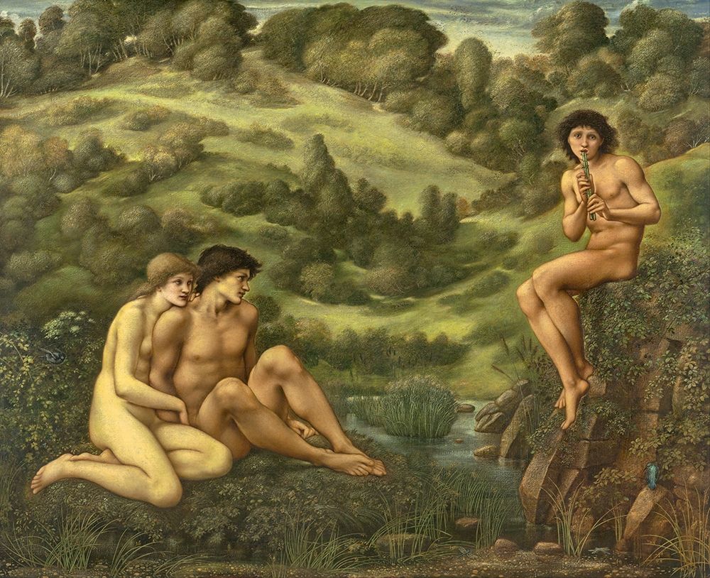The Garden of Pan art print by Edward Burne-Jones for $57.95 CAD