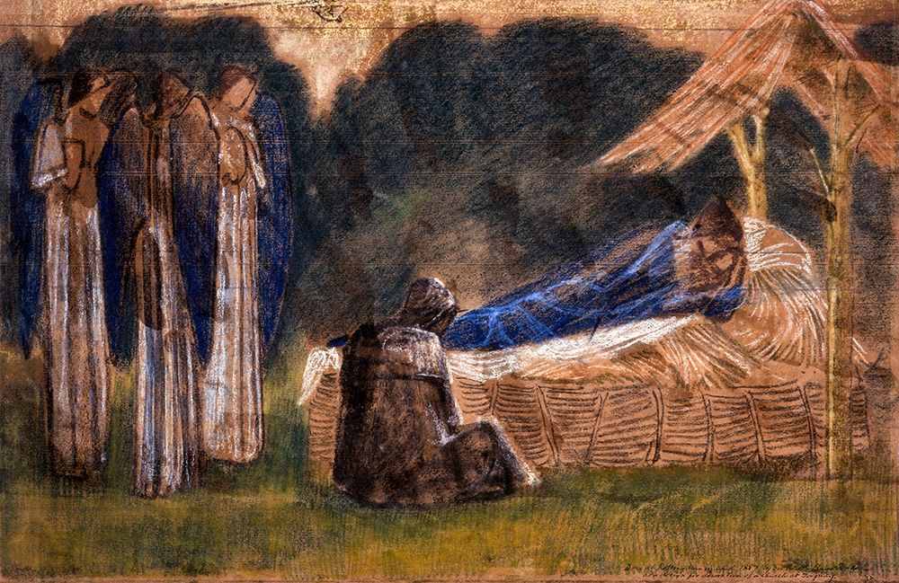 The Nativity art print by Edward Burne-Jones for $57.95 CAD