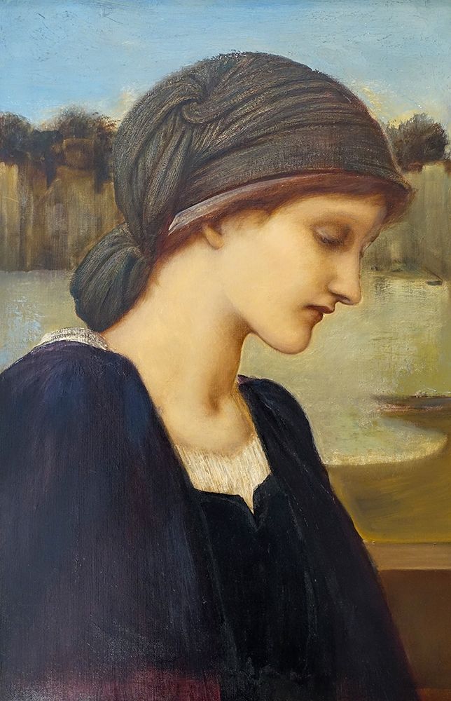 Flamma Vestalis art print by Edward Burne-Jones for $57.95 CAD