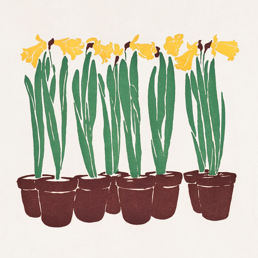 Vintage Flower Illustration art print by Edward Penfield for $57.95 CAD