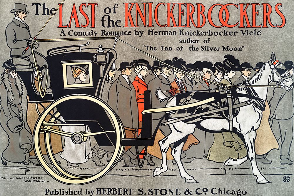 The Last of the Knickerbockers art print by Edward Penfield for $57.95 CAD