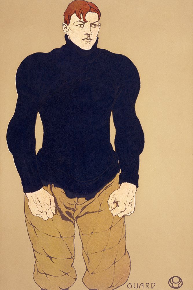 Athlete 1907 art print by Edward Penfield for $57.95 CAD