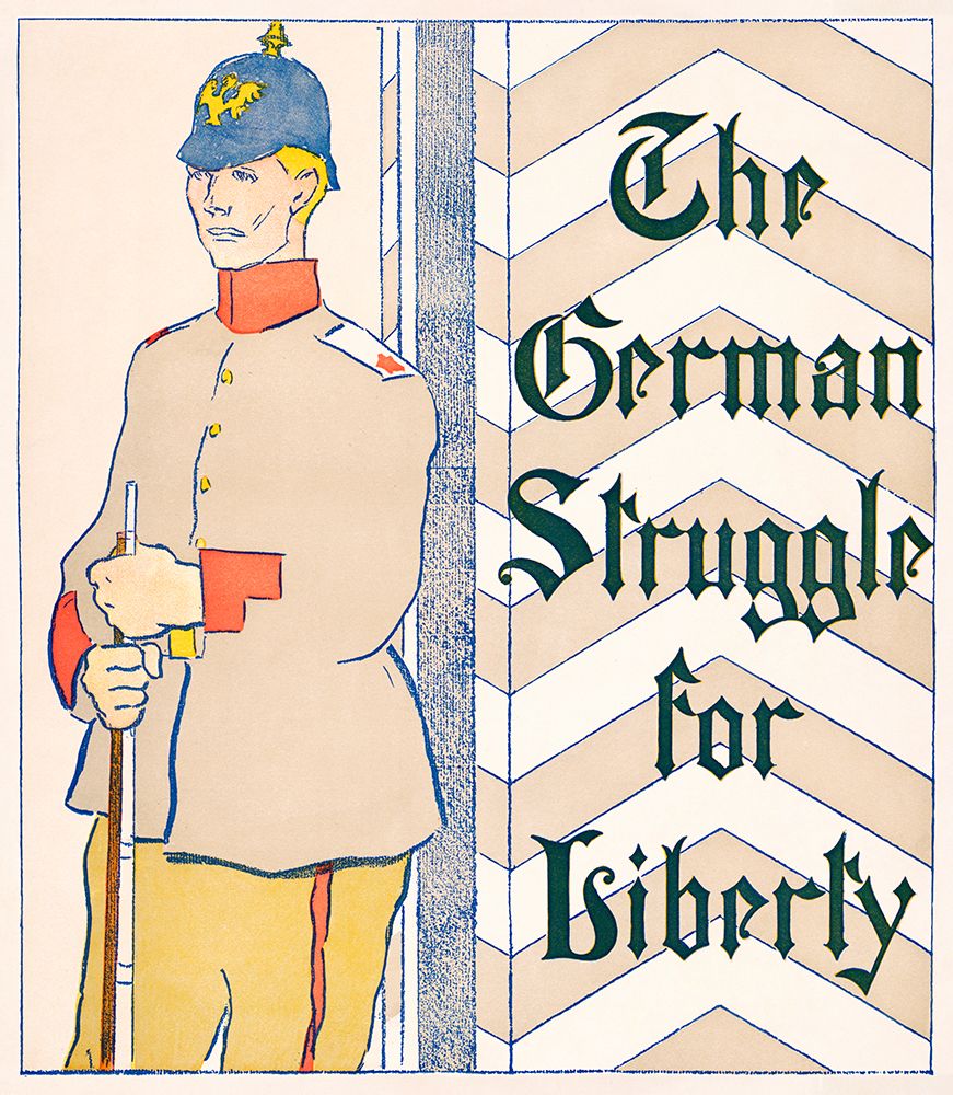 The German struggle for liberty art print by Edward Penfield for $57.95 CAD