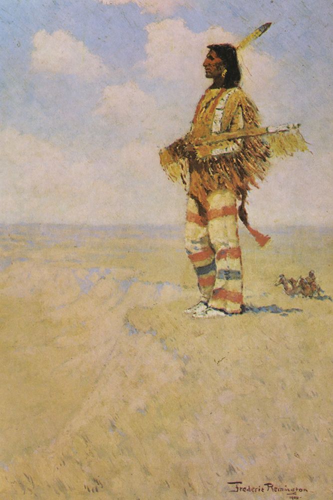 The Last of His Race art print by Frederic Remington for $57.95 CAD
