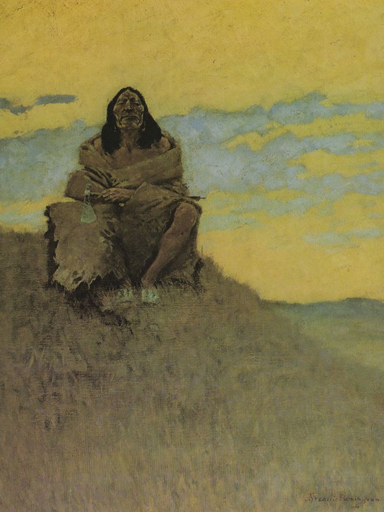 When His Heart is Bad art print by Frederic Remington for $57.95 CAD
