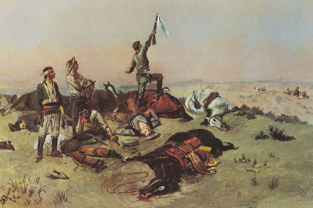 Bested art print by Charles Marion Russell for $57.95 CAD