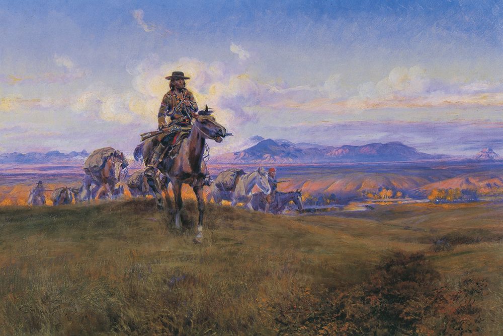 Romance Makers art print by Charles Marion Russell for $57.95 CAD