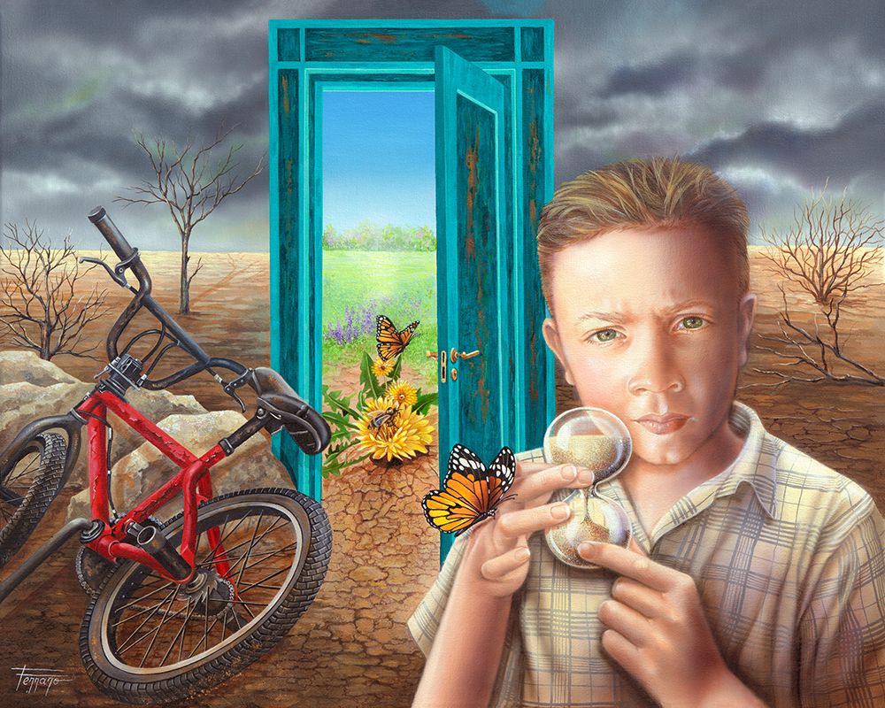 Grandma-When are the Trees Coming Back art print by Ferraro for $57.95 CAD